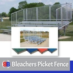 Vertical Picket Safety Fence Bleachers